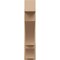 Ekena Millwork 7 1/2-in W x 30-in D x 34-in H Balboa Block Rough Cedar Woodgrain TimberThane Outlooker, Primed Tan OUTUR075X30X34BOA44RCPR - alternate 6